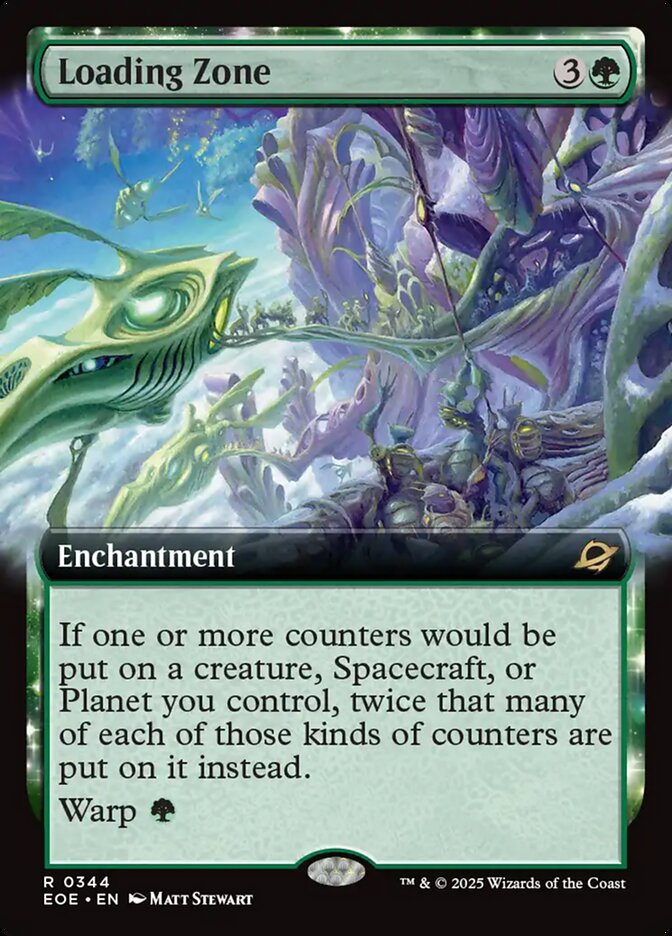 Loading Zone Extended Art - MTG Edge of Eternities 344 NM