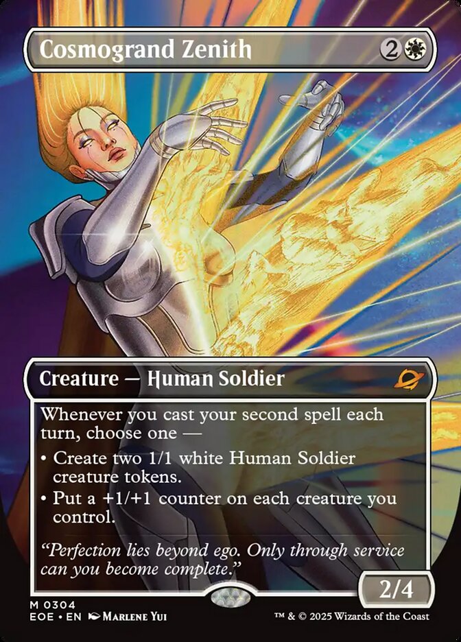 Cosmogrand Zenith Borderless - MTG Edge of Eternities 304 NM
