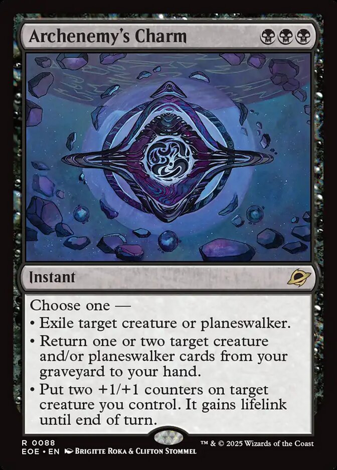 Archenemy's Charm - MTG Edge of Eternities 88 NM