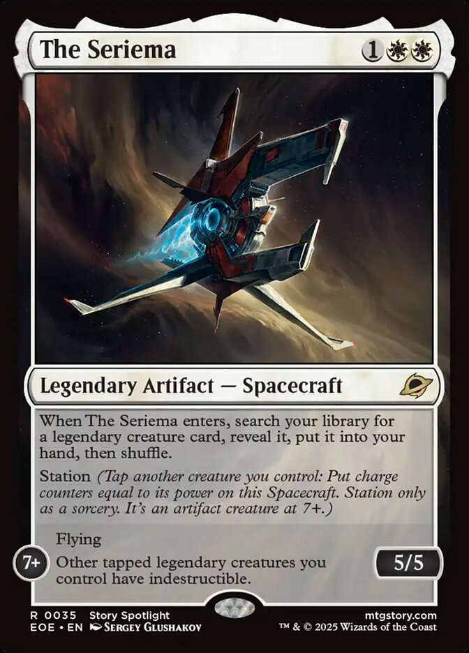 The Seriema - MTG Edge of Eternities 35 NM