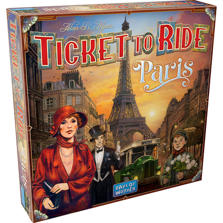 Ticket to Ride Paris board game | Elderwoods