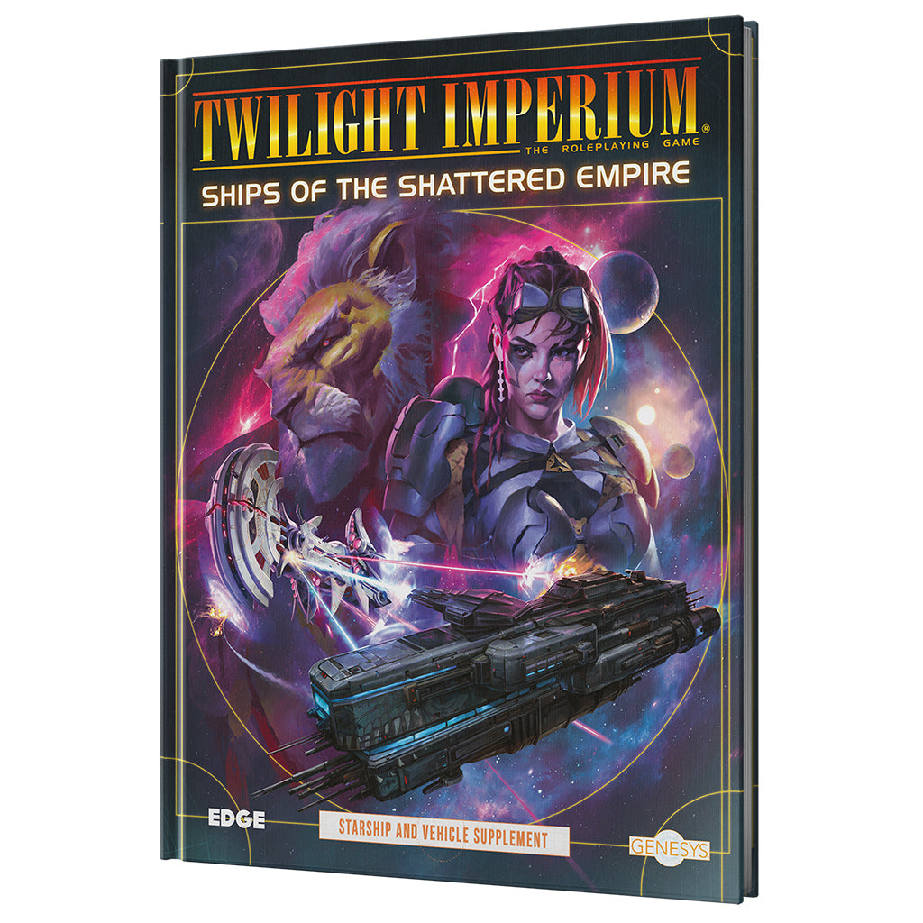 Genesys - Twilight Imperium RPG - Ships of the Shattered Empire back cover