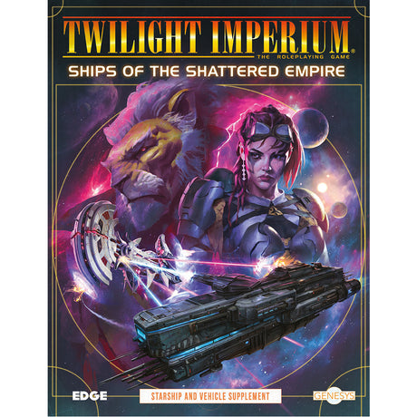 Genesys - Twilight Imperium RPG - Ships of the Shattered Empire sample pages