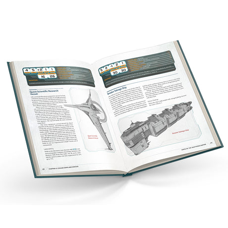 Genesys - Twilight Imperium RPG - Ships of the Shattered Empire interior pages
