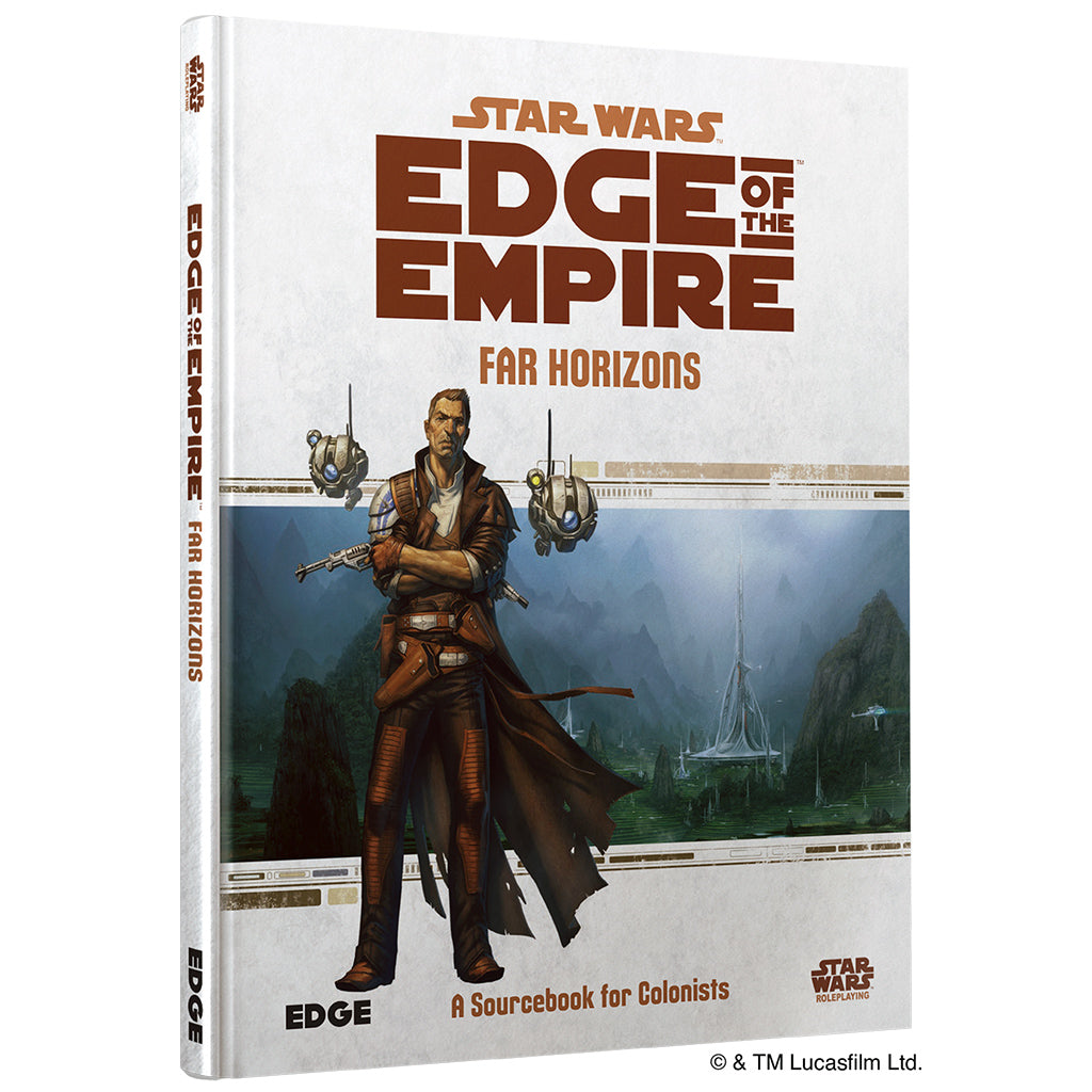 Star Wars Edge of the Empire - Far Horizons RPG featuring equipment and adventure materials