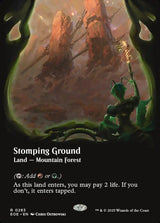 Stomping Ground Borderless - MTG Edge of Eternities 283 NM