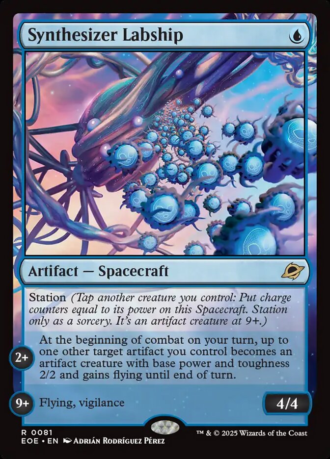 Synthesizer Labship - MTG Edge of Eternities 81 NM