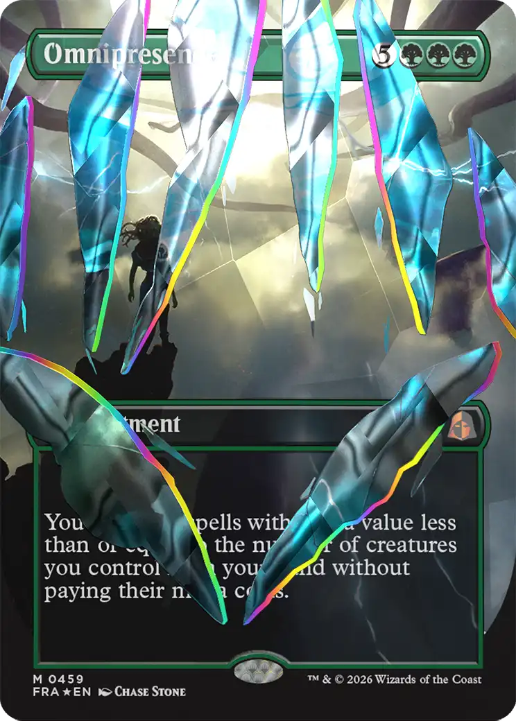 Omnipresence (Borderless) (Facet Foil) 0459 Reality Fracture M