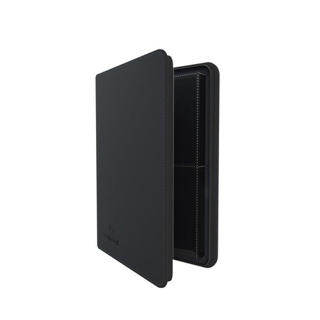 Zip-Up Album 8-Pocket Black interior pocket layout