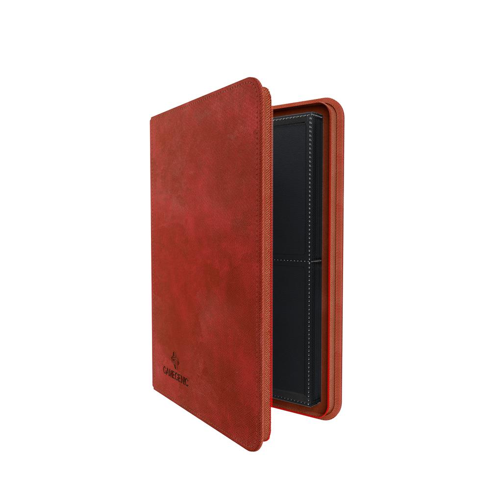 Zip-Up Album 8-Pocket: Red