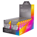 Inner Sleeves 64x89 sleeves displayed alongside standard-sized gaming cards