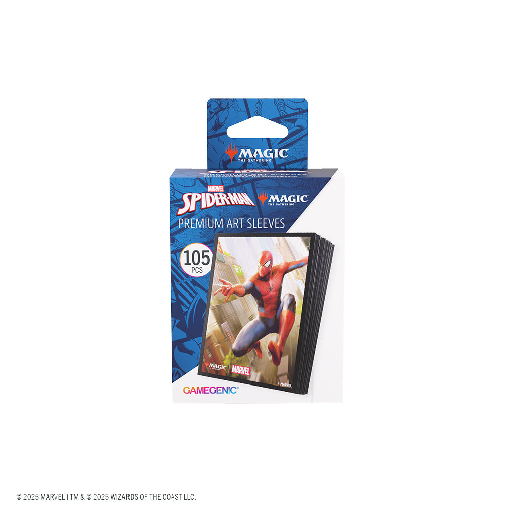 MTG: Marvel's Spider-Man Premium Art Sleeves - Spider - Man (Pre-Order)
