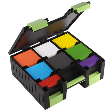 Game Castle - Black / Green storage tower with compartments