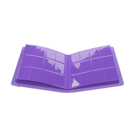 Gamegenic: Prime Album 24-Pocket: Purple card storage detail