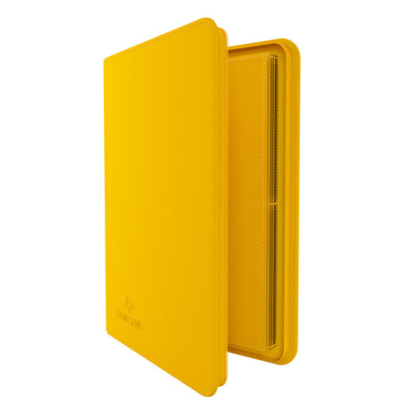 Zip-Up Album 8-Pocket Yellow interior pocket layout