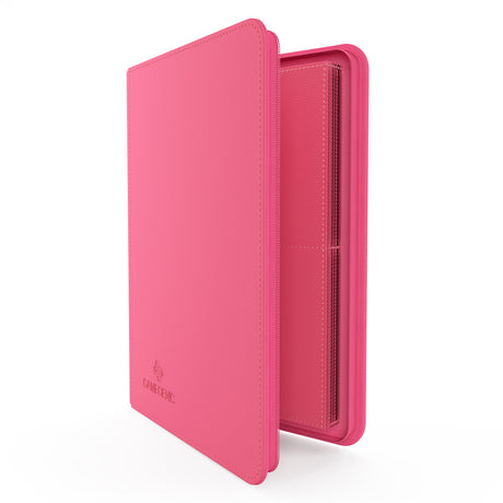 Zip-Up Album 8-Pocket Pink interior pocket layout