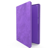 Zip-Up Album 18-Pocket Purple card storage pages