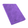 Zip-Up Album 18-Pocket Purple zipper closure detail