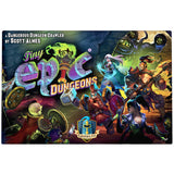 Tiny Epic Dungeons Retail Base Game board game box contents and components