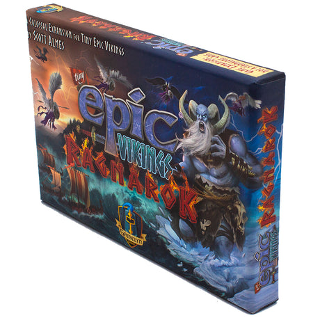  Tiny Epic Vikings: Ragnarok board game player setup