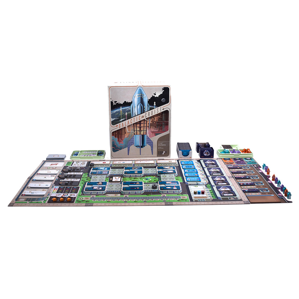 Galactic Rider Board Galactic Cruise Board Game - Strategy Space Adventure | Elderwoods