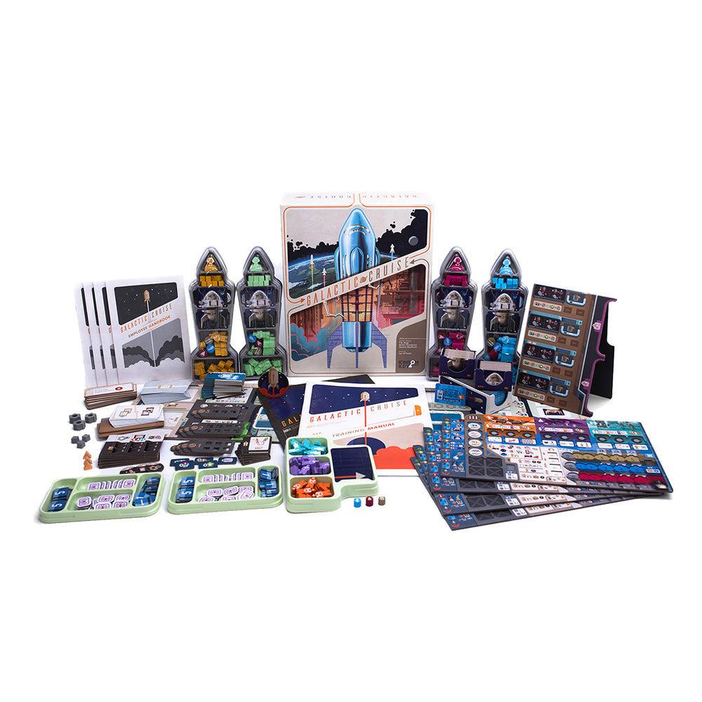 Galactic Rider Board Galactic Cruise Board Game - Strategy Space Adventure | Elderwoods
