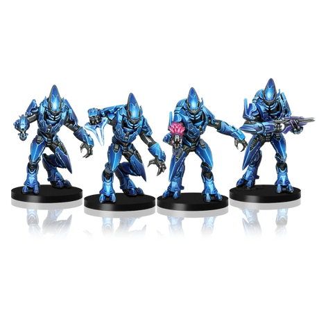 Halo: Flashpoint - Banished Sangheili Mercenaries RPG detailed miniature display
