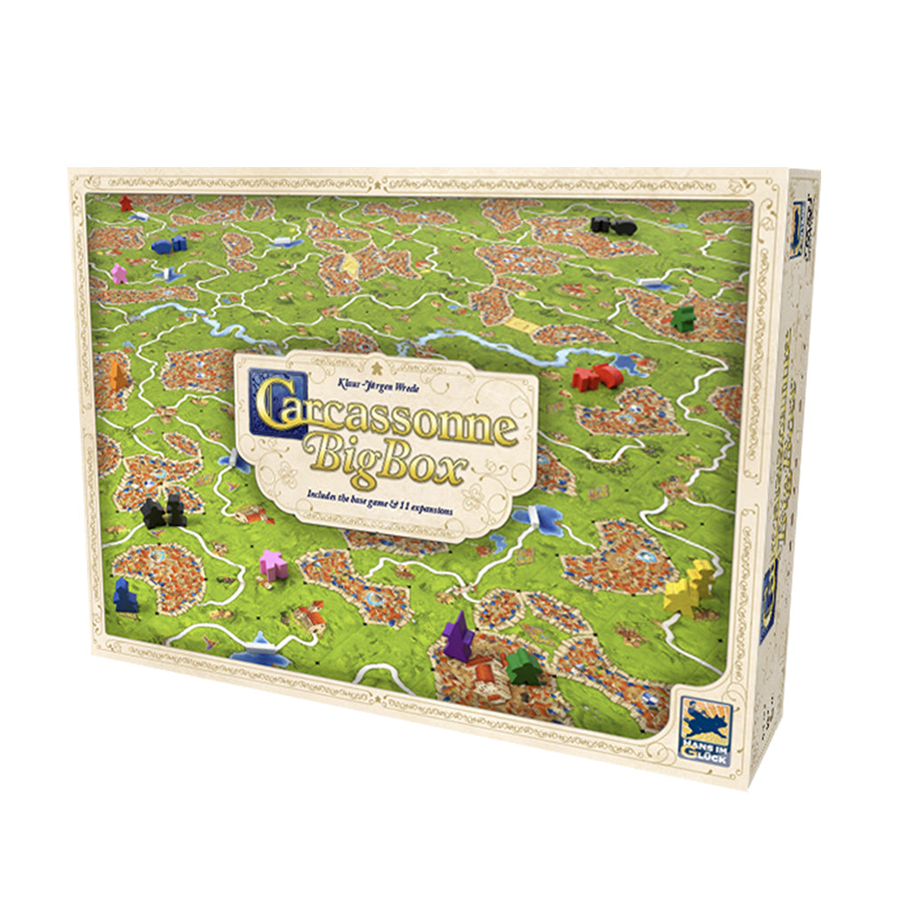 Carcassonne Big Box (V.3.1) 2025 board game components detail