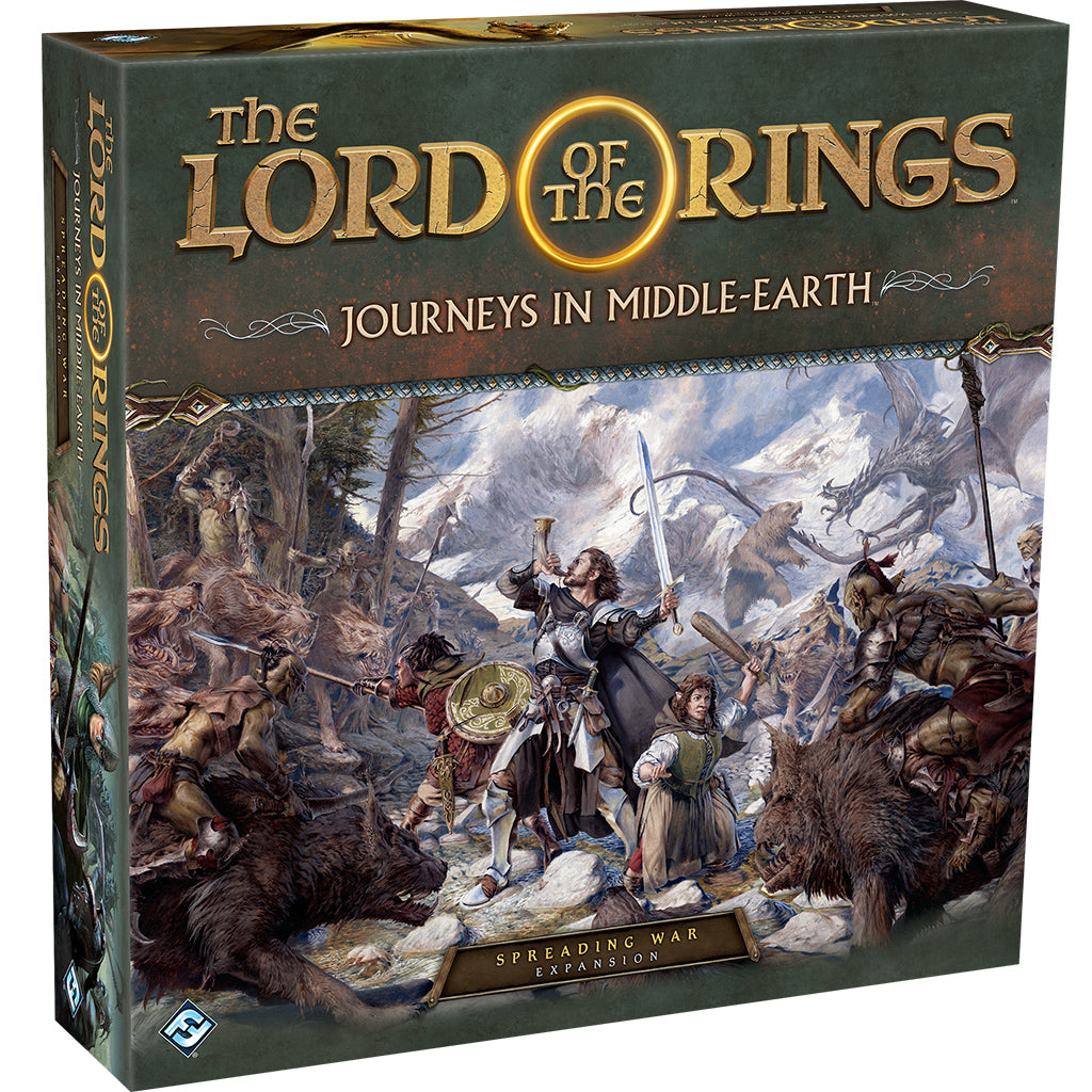 Lord of the Rings Journeys in Middle-Earth: Spreading War Expansion board game | Elderwoods