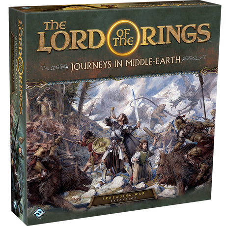 Lord of the Rings Journeys in Middle-Earth: Spreading War Expansion board game | Elderwoods