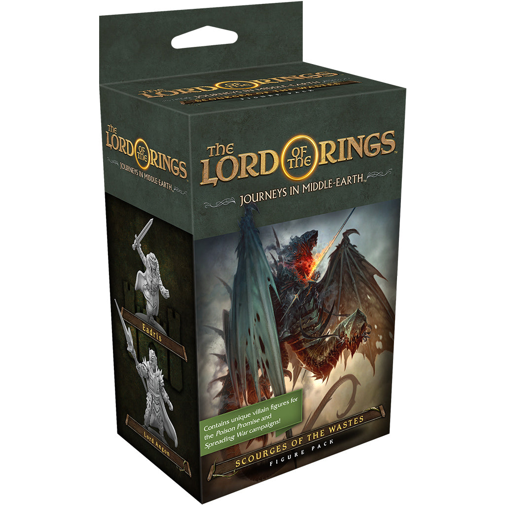 Lord of the Rings Journeys in Middle-Earth: Scourges of the Wastes Figure Pack board game | Elderwoods