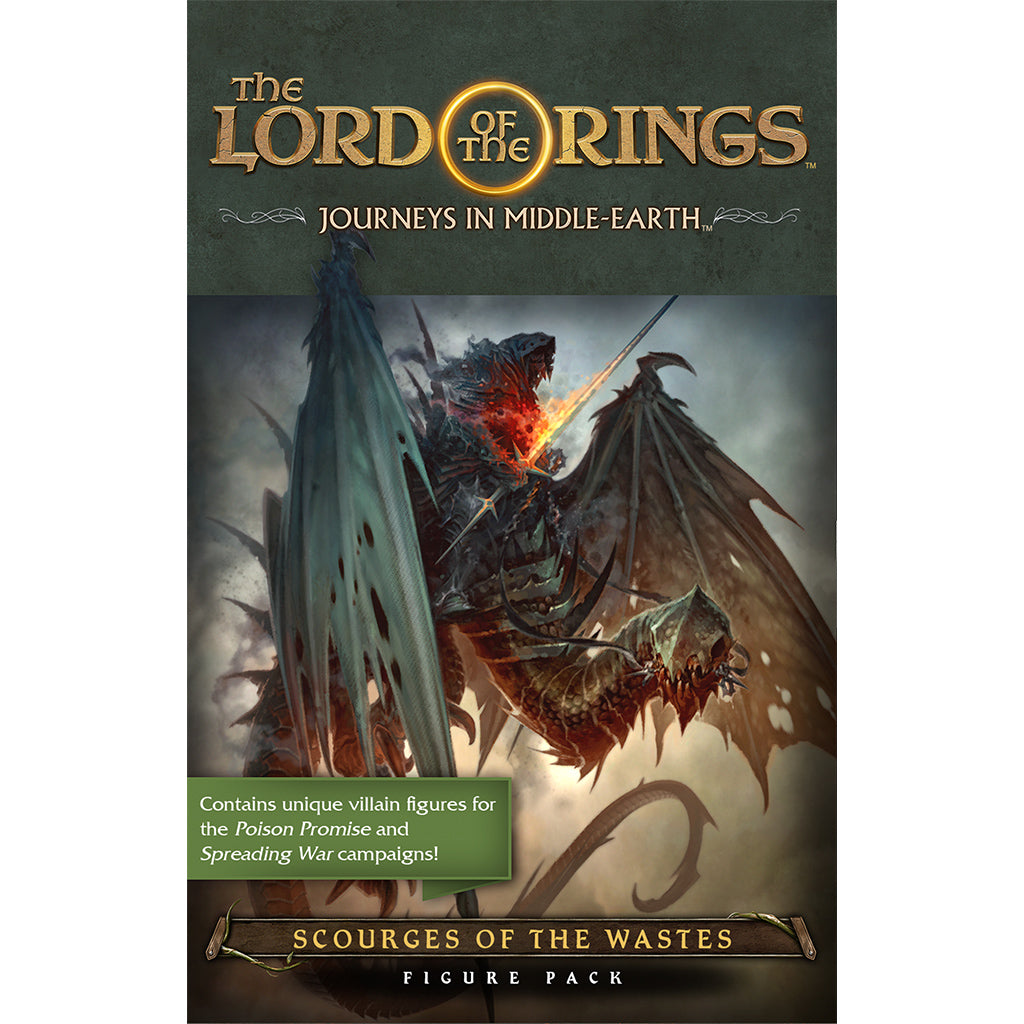  Lord of the Rings Journeys in Middle-Earth: Scourges of the Wastes Figure Pack board game painted miniatures detail