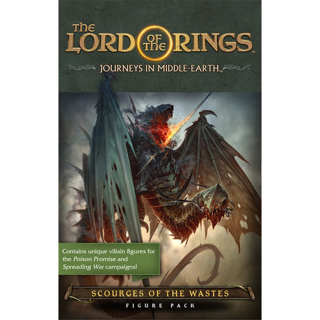  Lord of the Rings Journeys in Middle-Earth: Scourges of the Wastes Figure Pack board game painted miniatures detail
