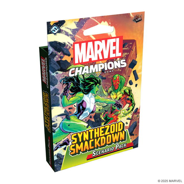 Marvel Champions: The Card Game - Synthezoid Smackdown Scenario Pack board game | Elderwoods