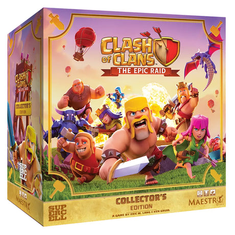 Clash of Clans: The Epic Raid Collector's Edition board game | Elderwoods
