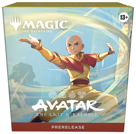MTG Avatar the Last Airbender Prerelease Kits - 1 of Each - 5 Total Aang| Elderwoods