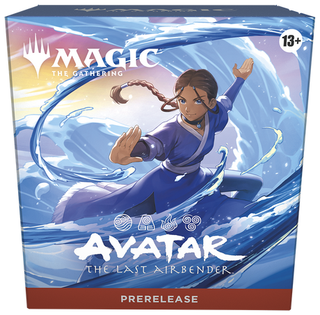 MTG Avatar the Last Airbender Prerelease Kits - 1 of Each - 5 Total Katara| Elderwoods