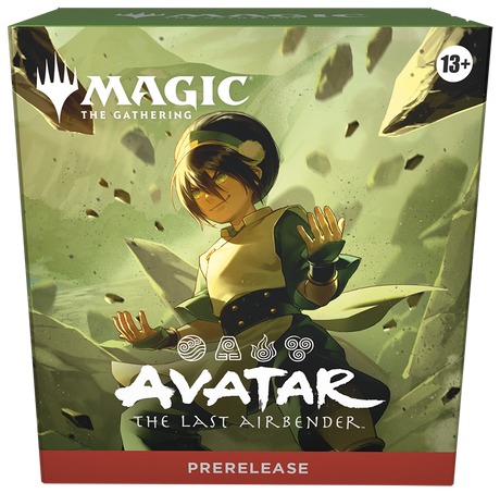 MTG Avatar the Last Airbender Prerelease Kits - 1 of Each - 5 Total Toph| Elderwoods