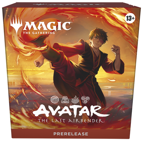 MTG Avatar the Last Airbender Prerelease Kits - 1 of Each - 5 Total Zuko| Elderwoods