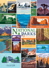 National Parks and Treasures - 1000pc Puzzle Twist