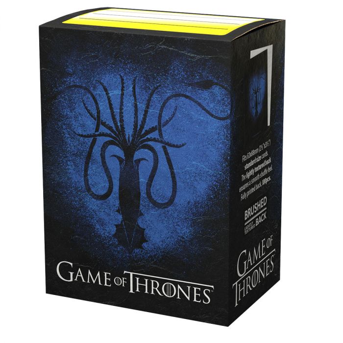 Dragon Shield - GoT Greyjoy - Matte Art Sleeves - Standard Size