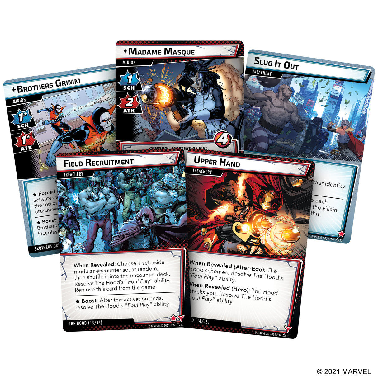 Marvel Champions: The Card Game- The Hood Scenario Pack