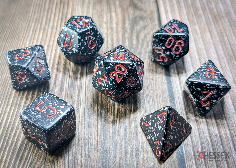 Chessex - Speckled Polyhedral Space 7-die set