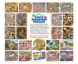 Rainbow Fleet - 500 Piece Jigsaw Puzzle White Mountain
