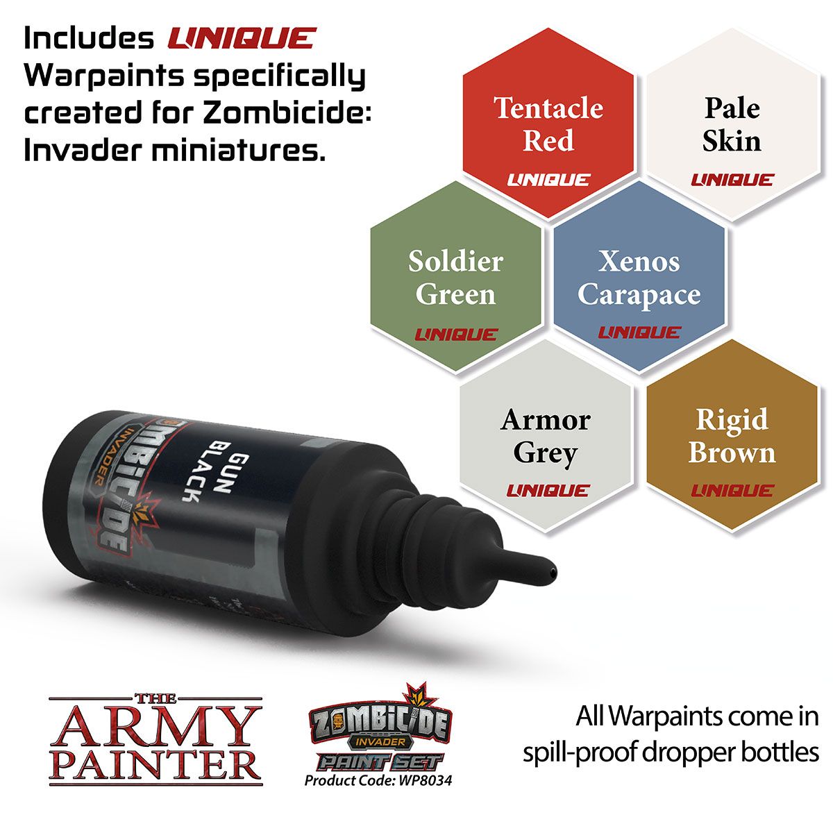 Warpaints: Zombicide Invader Paint Set