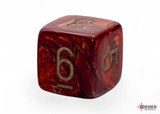 Chessex - Mega-Hedral Scarab Scarlet/Gold 7-Die Set