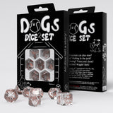 Dogs Dice Set Bubbles by Q-Workshop