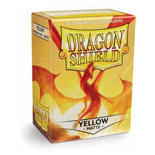 Dragon Shield Matte Yellow