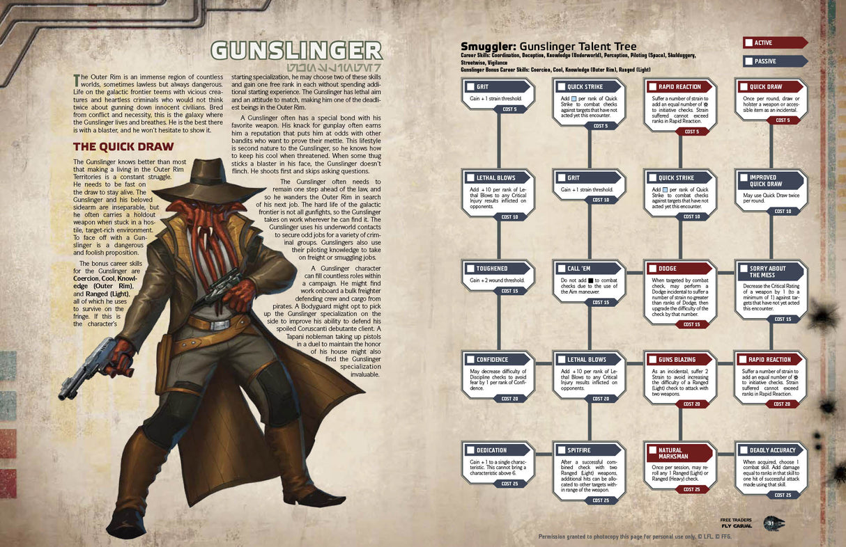 Star Wars - Edge of the Empire RPG: Fly Casual