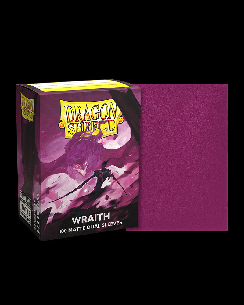 Dragon Shield Wraith - Dual Matte Sleeves - Standard Size